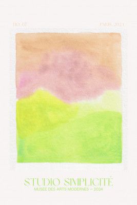 Soft Pastel Landscape