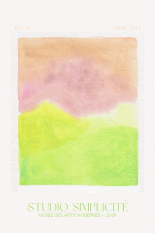 Soft Pastel Landscape