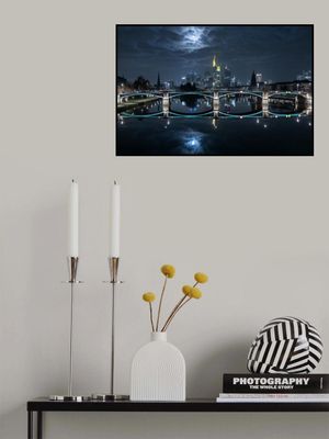 Frankfurt at Full Moon