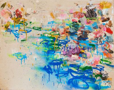 Vibrant Abstract Drips