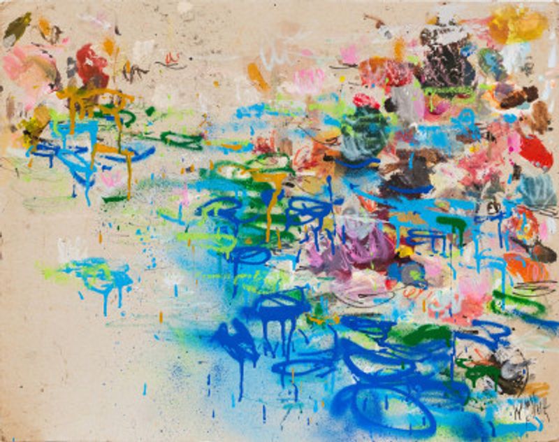 Vibrant Abstract Drips