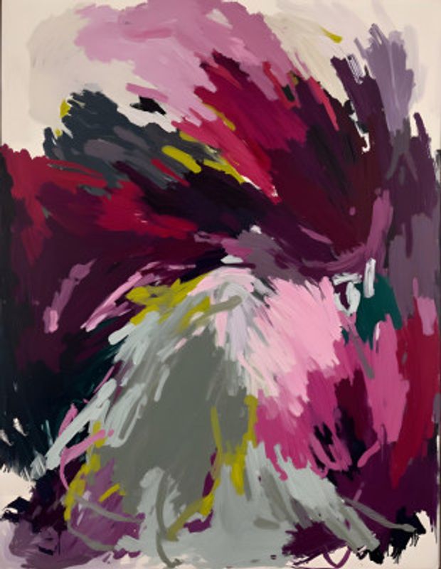 Vibrant Abstract Swirl