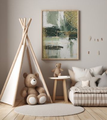 Green and Gold Moment 1