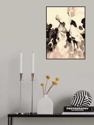 Leaves Abstract In Ink II