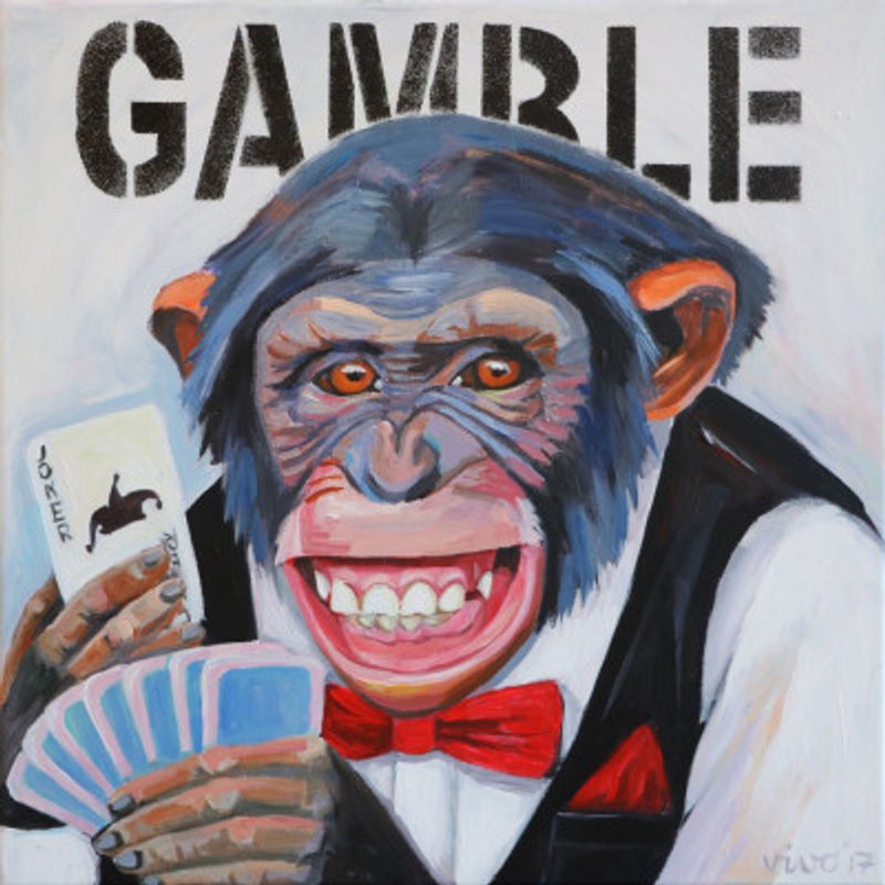 Primate's Poker Face