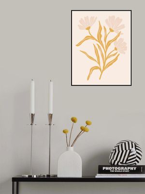 Modern Wildflowers In Earth Tones