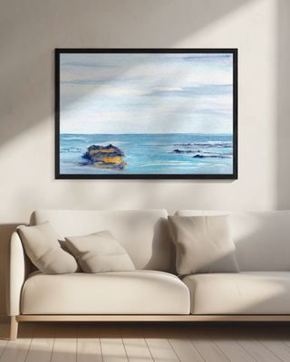 Tranquil Seascape with Rocky