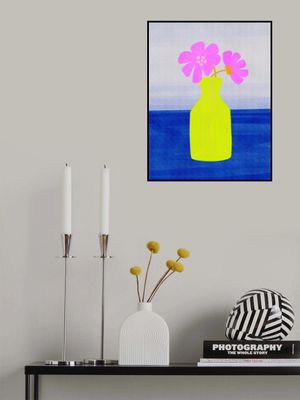 Vibrant potted flowers