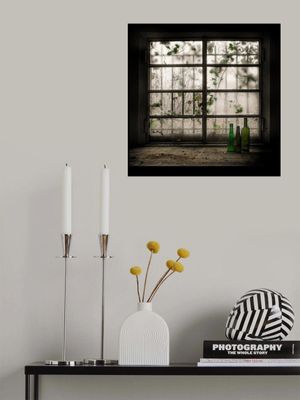 Still-Life with glass bottle