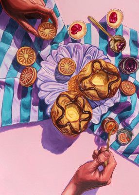 In the Lavender Shadows