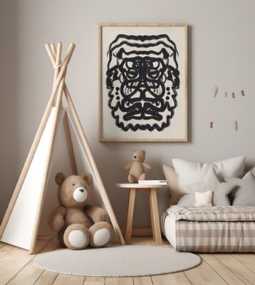 Tiger Totem Portrait