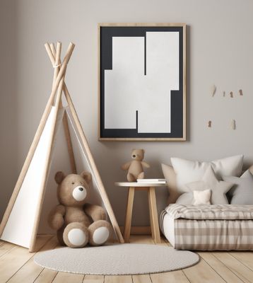 Black and white geometry 7