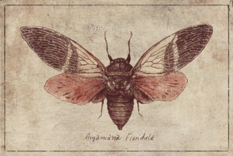 Curious Cicada Charm