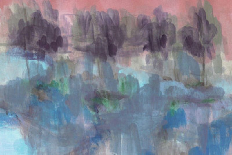 Dreamy Abstract Landscape