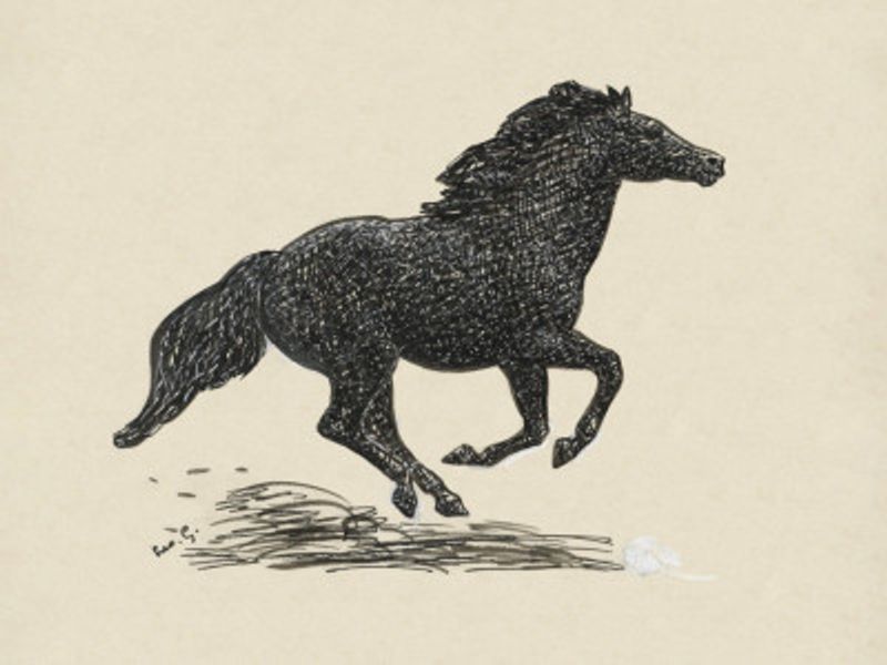 Galopperend Paard (1891–1941) By Leo Gestel