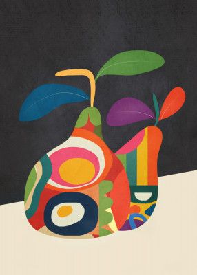 Abstract Fruit Shapes 1