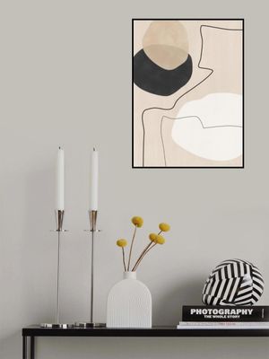 Organic Shapes &amp; Lines Painting