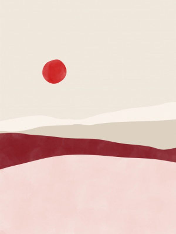 Minimalist Abstract Landscape