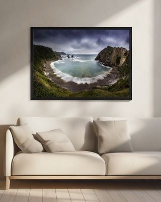 The wink of the sea to the Camino de Santiago