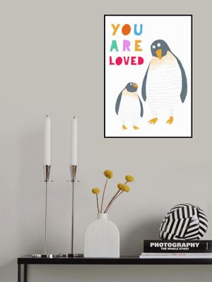 You Are Loved! Mommy and Baby Penguin by Illustrator Carla Daly