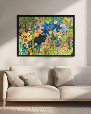 Black Panther And A Jaguar