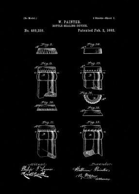 Bottle Sealing Device Patent 1892