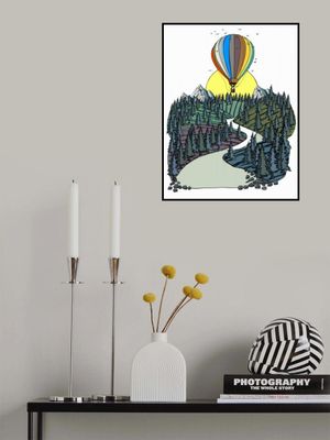 Floating Over The Mountain