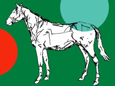 A Very Modern Horse Dots 2