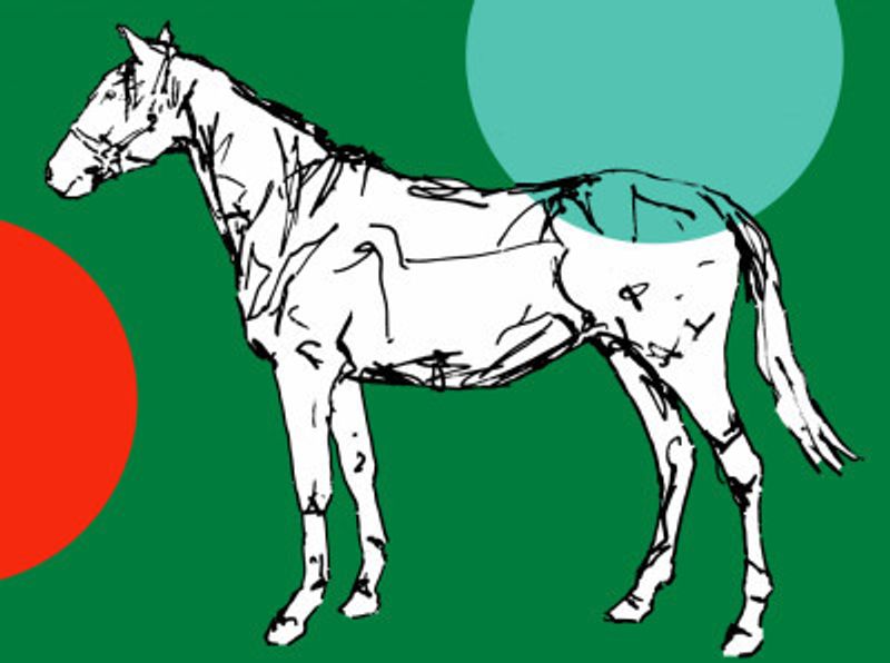 A Very Modern Horse Dots 2