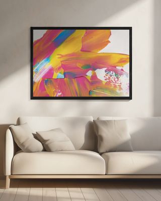 Abstract paint composition nº27