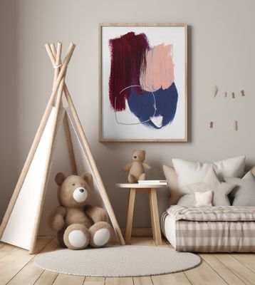 Abstract Brush Strokes 10x 300dpi