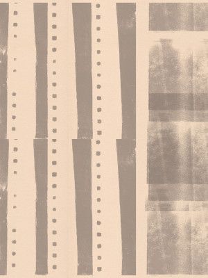 Ascent – Organic Shapes in Taupe and White