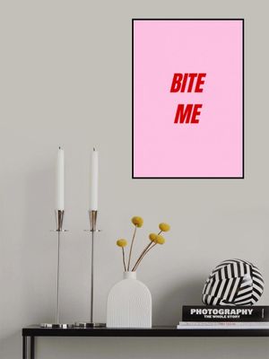 Red on Pink Boldness