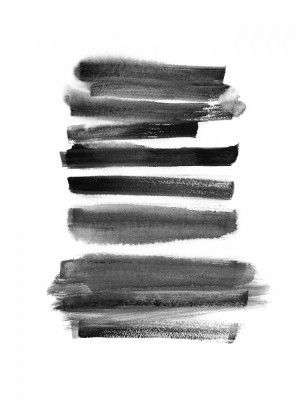 Black White Lines  18x24