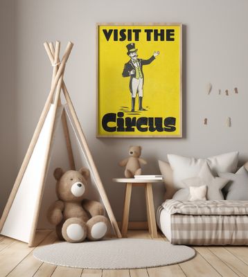 Vintage Visit The Circus Ringmaster