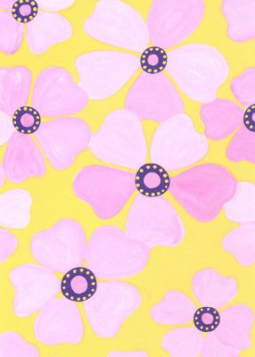 Pink Flower Patterns