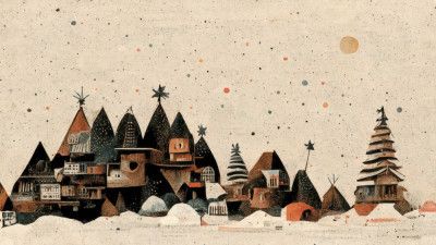 Winter Village Dream
