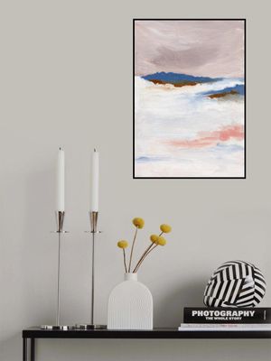 Soft Pastel Tones And Textured Brushstrokes