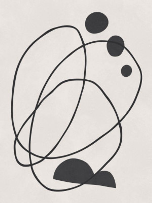 Expressionist forms and lines 9