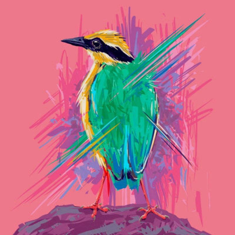 Bird Series   Indian Pitta