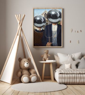 American Gothic with Disco