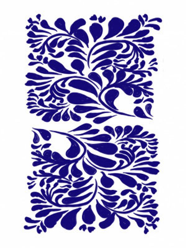 Decorative Floral Motif No 2