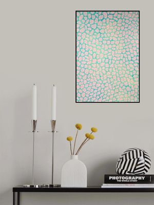 Dotted Pink Organic Shapes