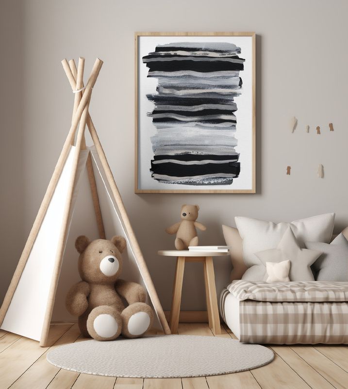 Abstract Brush Strokes 68