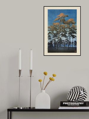 Hikawa Park In Omiya (1930) By Kawase Hasui and Watanabe Shozaburo