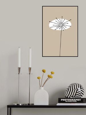 Mid 20th Century White flower