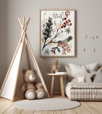 Winter Blossom Woodlands