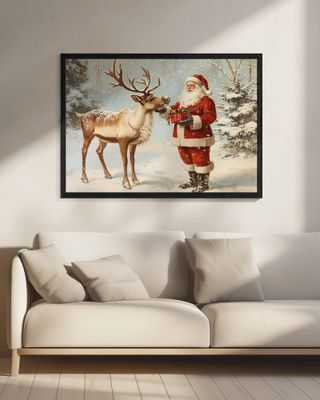 Pictufy Santa and Reindeer