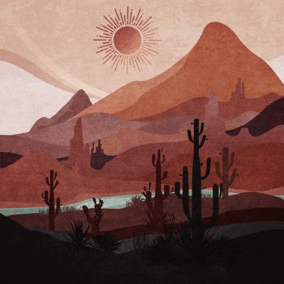 Desert Sunscape