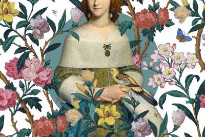 About Girls With Pearls and Birds (in Gardens)